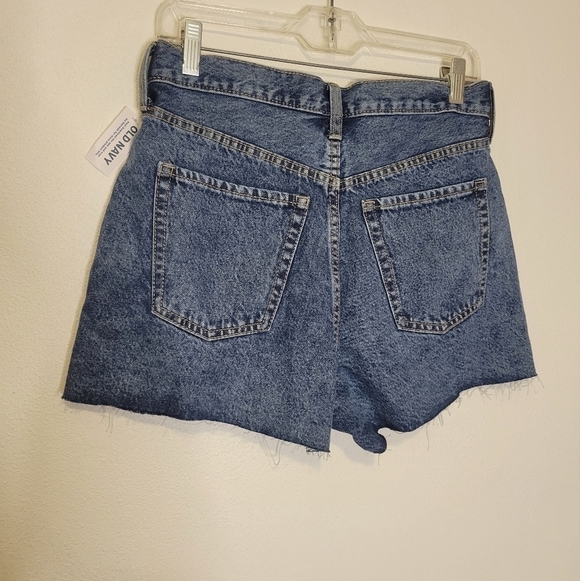 New old navy size 6 sky hi a-line denim shorts - Picture 3 of 6